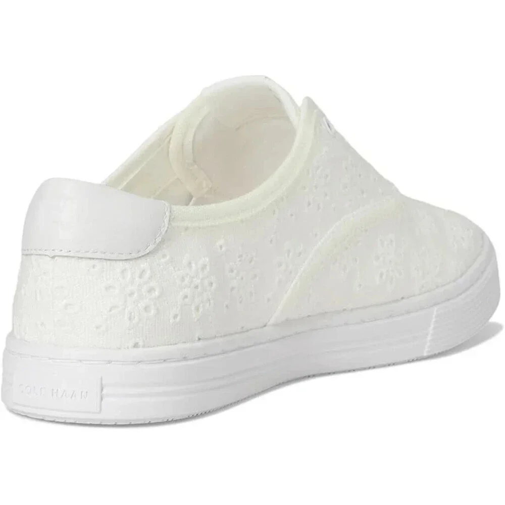Cole Haan GrandPro Harbor Sneakers Women's White Canvas Casual Shoes ZOGG396